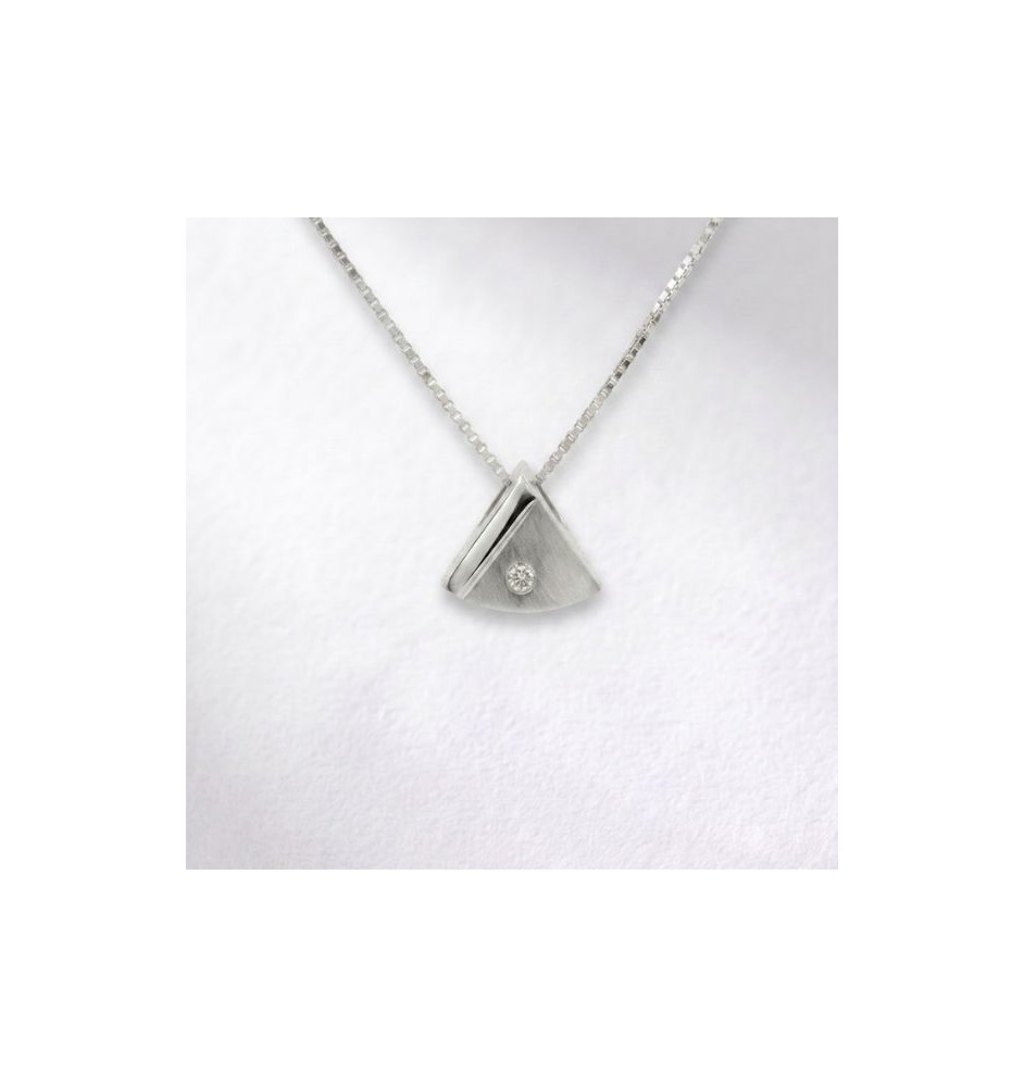 Penjoll or blanc amb brillant 0.02 cts 1764/CBB