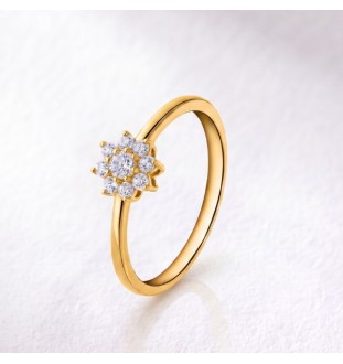 Anillo de compromiso oro...