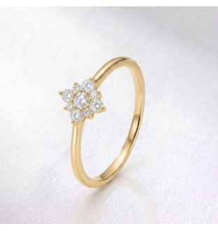 Anillo de compromiso oro...