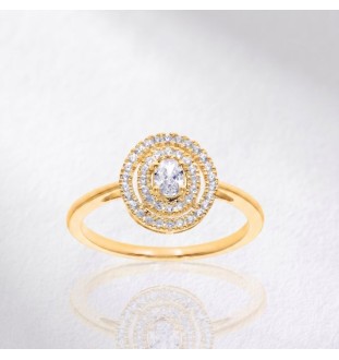 Anillo de compromiso oro...