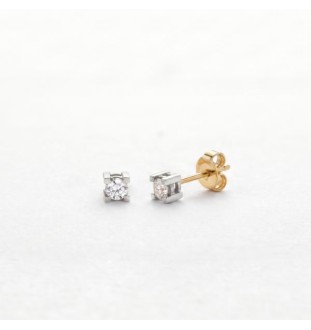 Pendientes solitario 4...